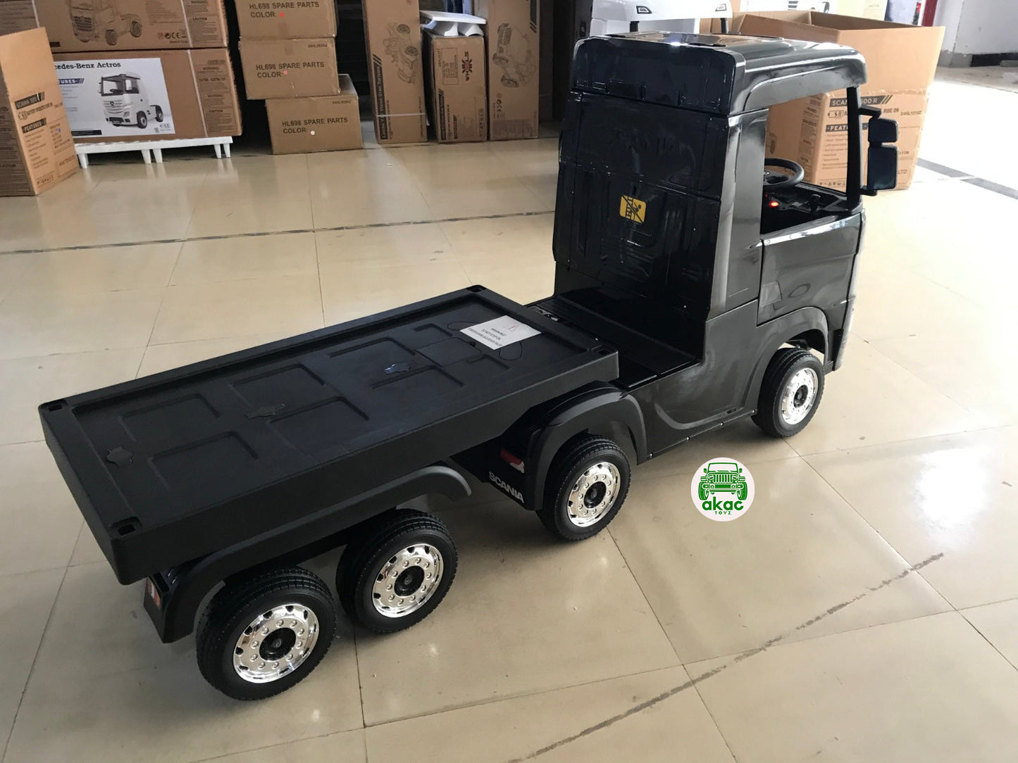 Official Scania 24v Ride-On Truck & Trailer – Limited Availability - kidscars.ie