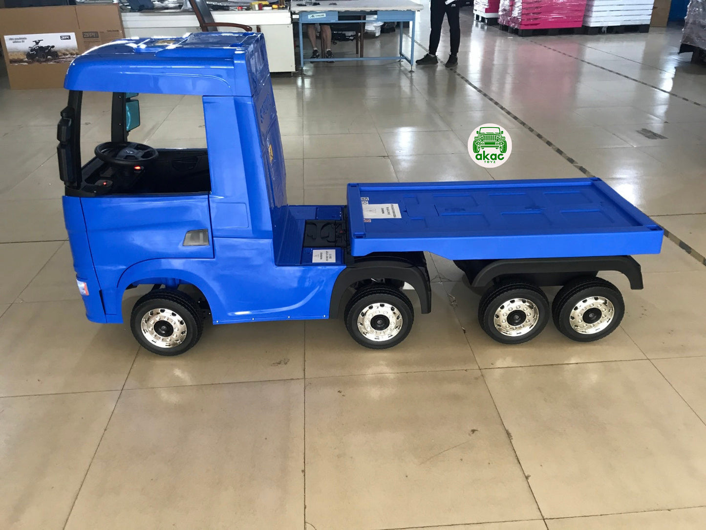 Official Scania 24v Ride-On Truck & Trailer – Limited Availability - kidscars.ie