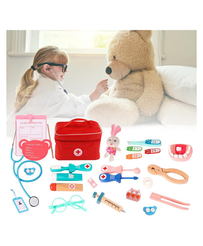 Doctor's Kit in a Cloth Bag - Kids Toys