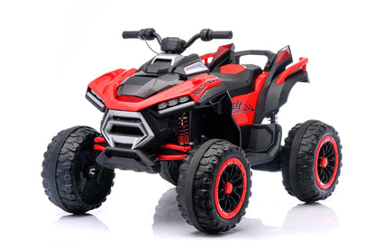 Super Power Electric Quad Ride On ATV | 24V - Red