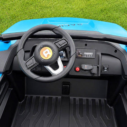 NEW Extreme 24V UTV Ride On Toy | Blue - kidscars.ie - [Kids Electric Cars]