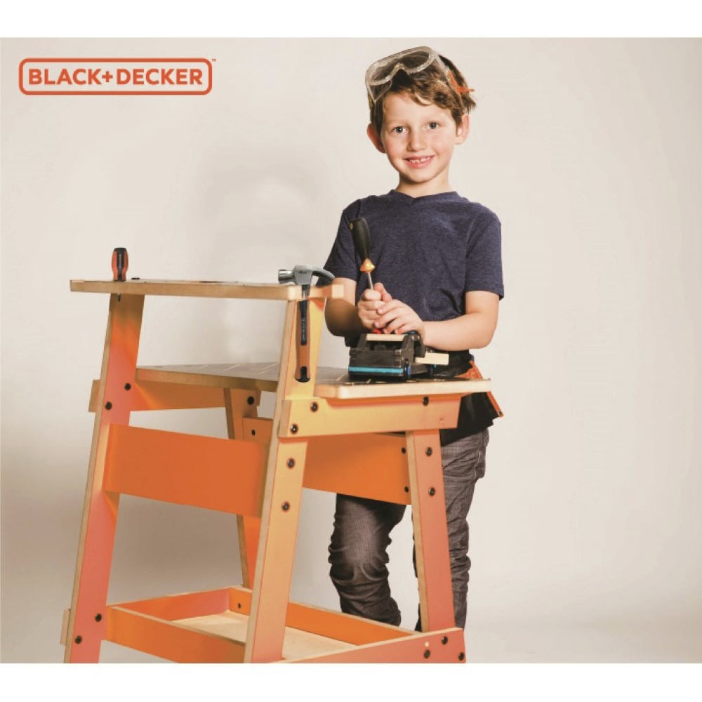 Black and Decker First Tool Box for Kids | U029-T05-BD - kidscars.ie - [Kids Electric Cars]