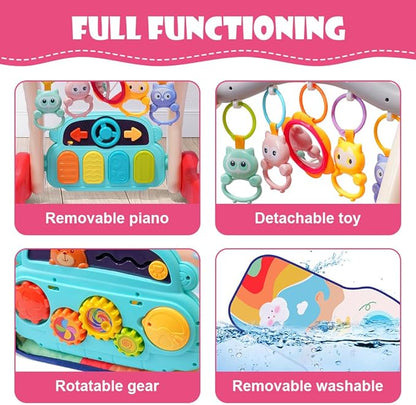 Sit-to-Stand Baby Walker & Activity Center (12 Months+) - kidscars.ie - [Kids Electric Cars]