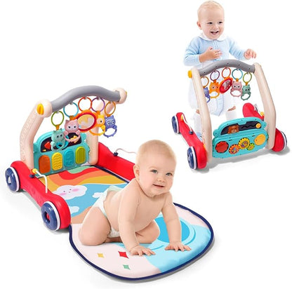 Sit-to-Stand Baby Walker & Activity Center (12 Months+) - kidscars.ie - [Kids Electric Cars]