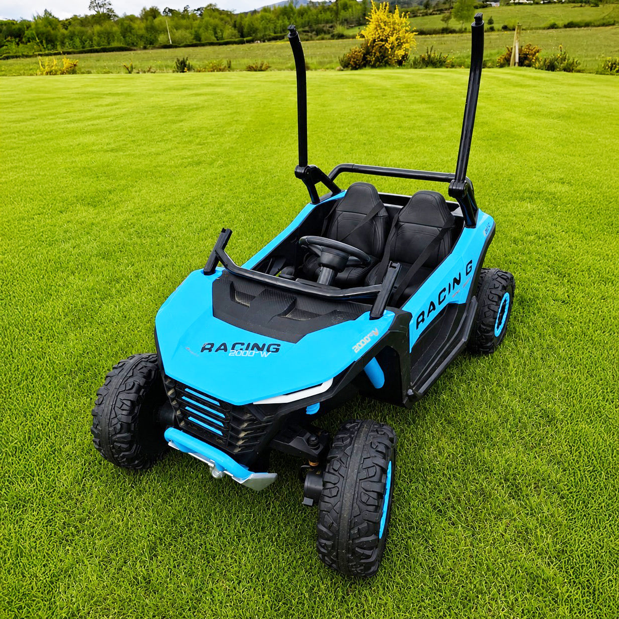 NEW Extreme 24V UTV Ride On Toy | Blue - kidscars.ie - [Kids Electric Cars]