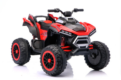 Super Power Electric Quad Ride On ATV | 24V - Red
