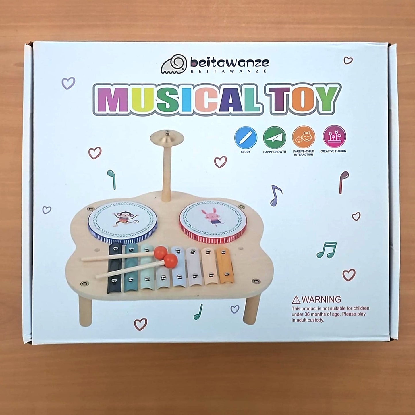 Wooden STEM Musical Instrument Toy