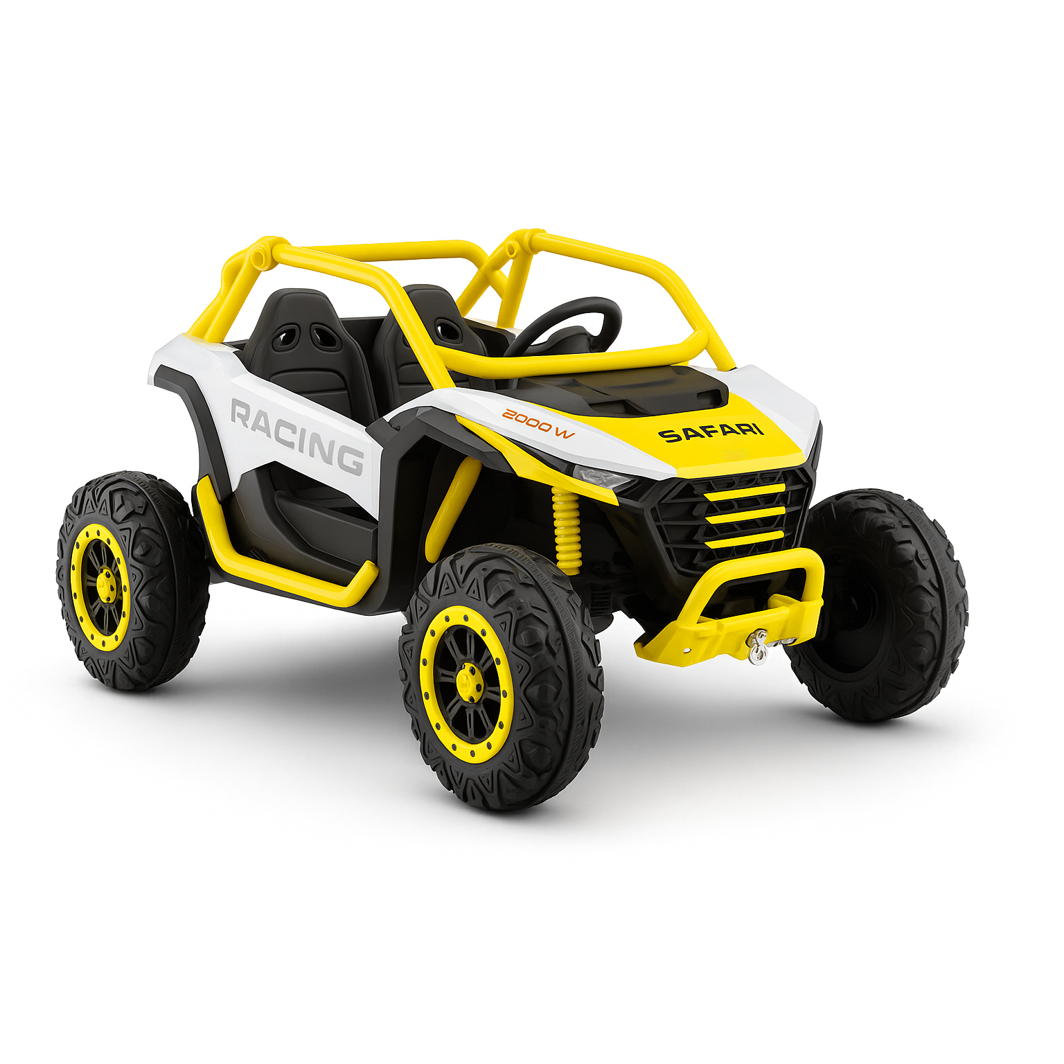 Extreme 24V UTV Ride On Toy | Yellow - kidscars.ie - [Kids Electric Cars]