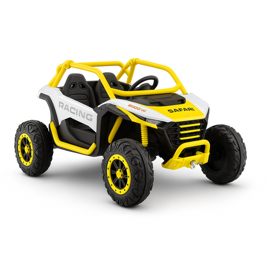 Extreme 24V UTV Ride On Toy | Yellow - kidscars.ie - [Kids Electric Cars]