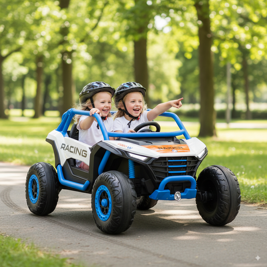 Extreme 24V UTV Ride On Toy | Blue