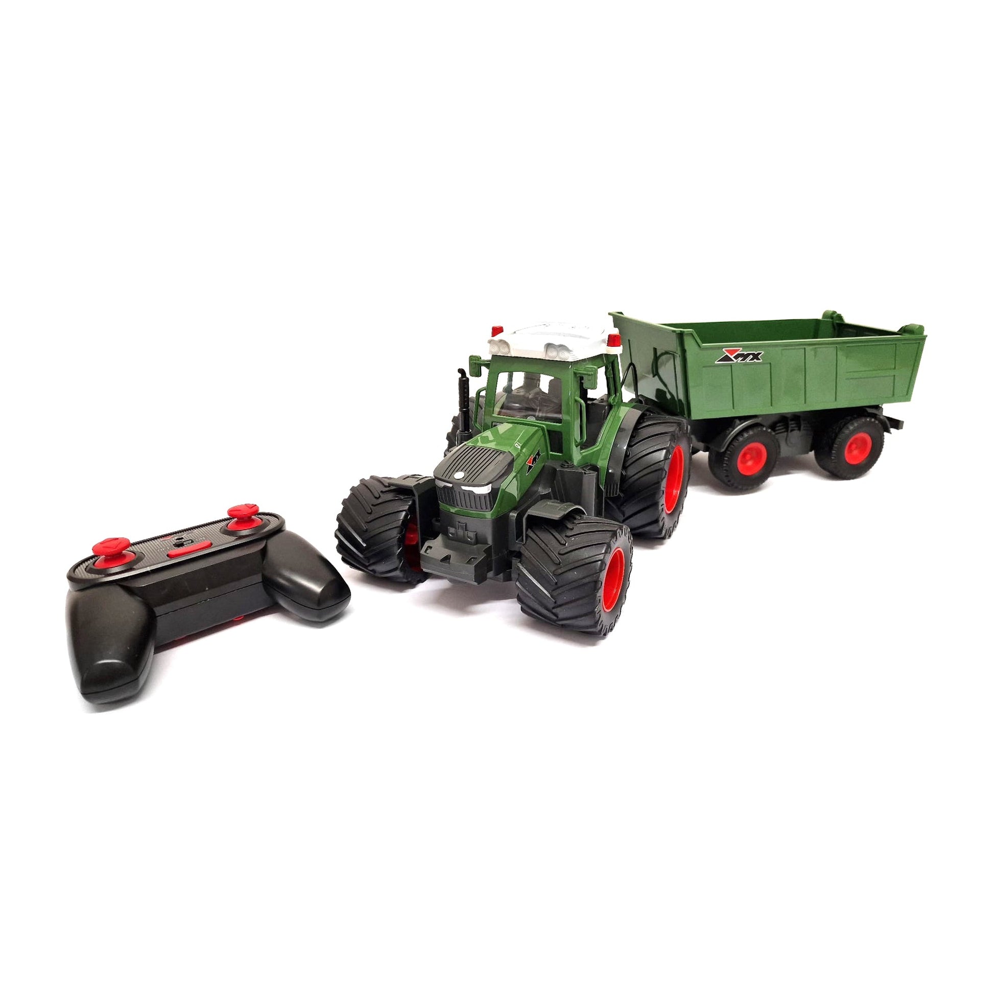 Green Farm Tractor with Remote Control - kidscars.ie - [Kids Electric Cars]