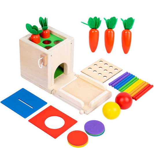 Early Learning Wooden 4-In-1 Play Kit