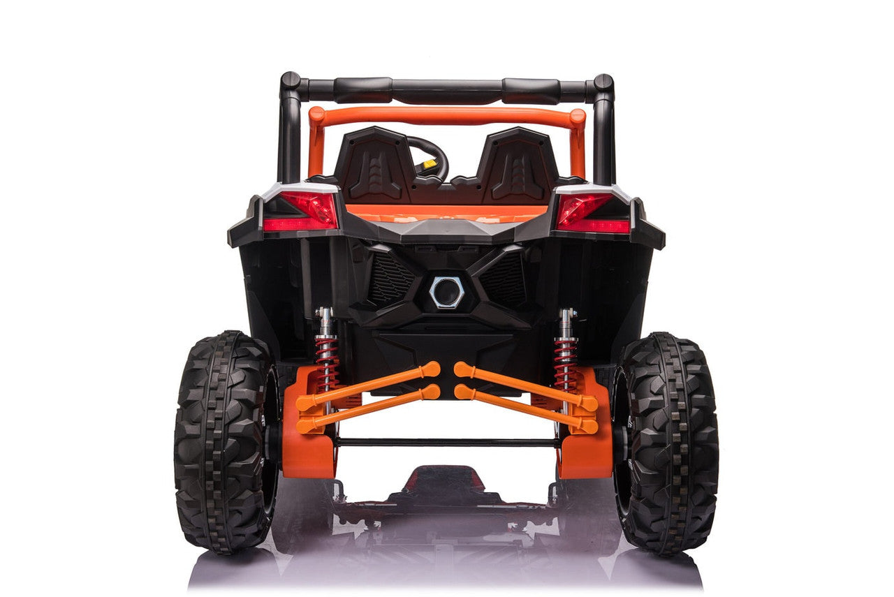 Extreme Two Seat 24V UTV Ride On Toy | Orange - kidscars.ie - [Kids Electric Cars]
