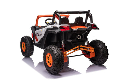 Extreme Two Seat 24V UTV Ride On Toy | Orange - kidscars.ie - [Kids Electric Cars]
