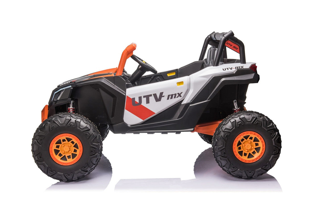 Extreme Two Seat 24V UTV Ride On Toy | Orange - kidscars.ie - [Kids Electric Cars]