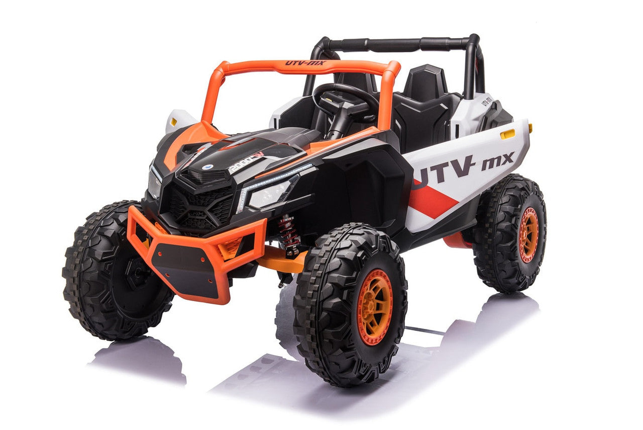 Extreme Two Seat 24V UTV Ride On Toy | Orange - kidscars.ie - [Kids Electric Cars]