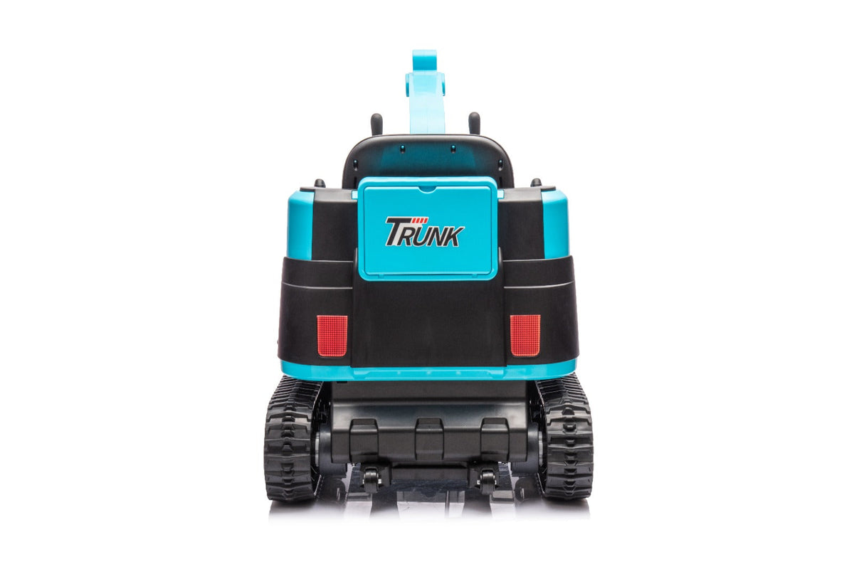 Pre-order: 24V Mini Ride On Electric Digger in Blue
