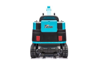 Pre-order: 24V Mini Ride On Electric Digger in Blue