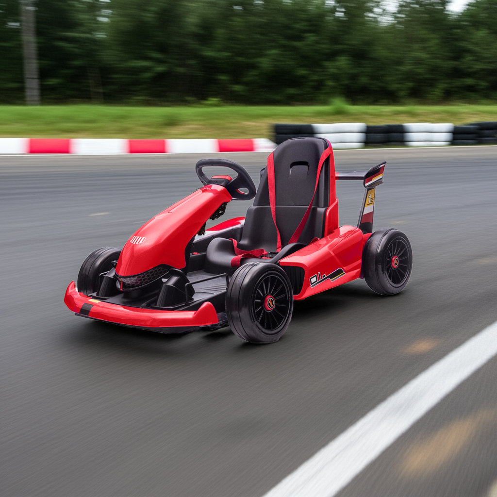 Pre-Order: Kids Cars Red Ride On Electric Go-Kart | 24V - kidscars.ie - [Kids Electric Cars]