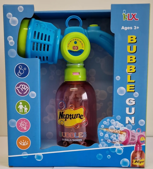 Kids Bubble Gun with Fan Easy Pull Lever Bubble Maker for Endless Outdoor Fun - kidscars.ie - [Kids Electric Cars]