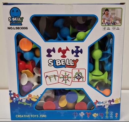 Pop Suckers Creative Building Toy (3 Years+) - kidscars.ie - [Kids Electric Cars]