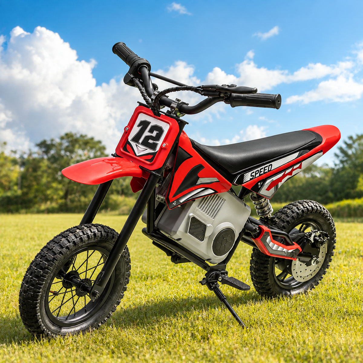 Pre-Order: 36V Electric Mini Dirt Bike | Red - Age 6+