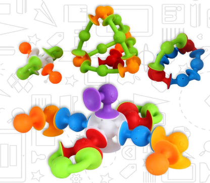 Pop Suckers Creative Building Toy (3 Years+) - kidscars.ie - [Kids Electric Cars]