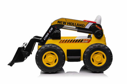 New Holland 4WD Ride-On Electric Bulldozer – Pre-Order Now with MP3, TF, USB & Parental Control - kidscars.ie