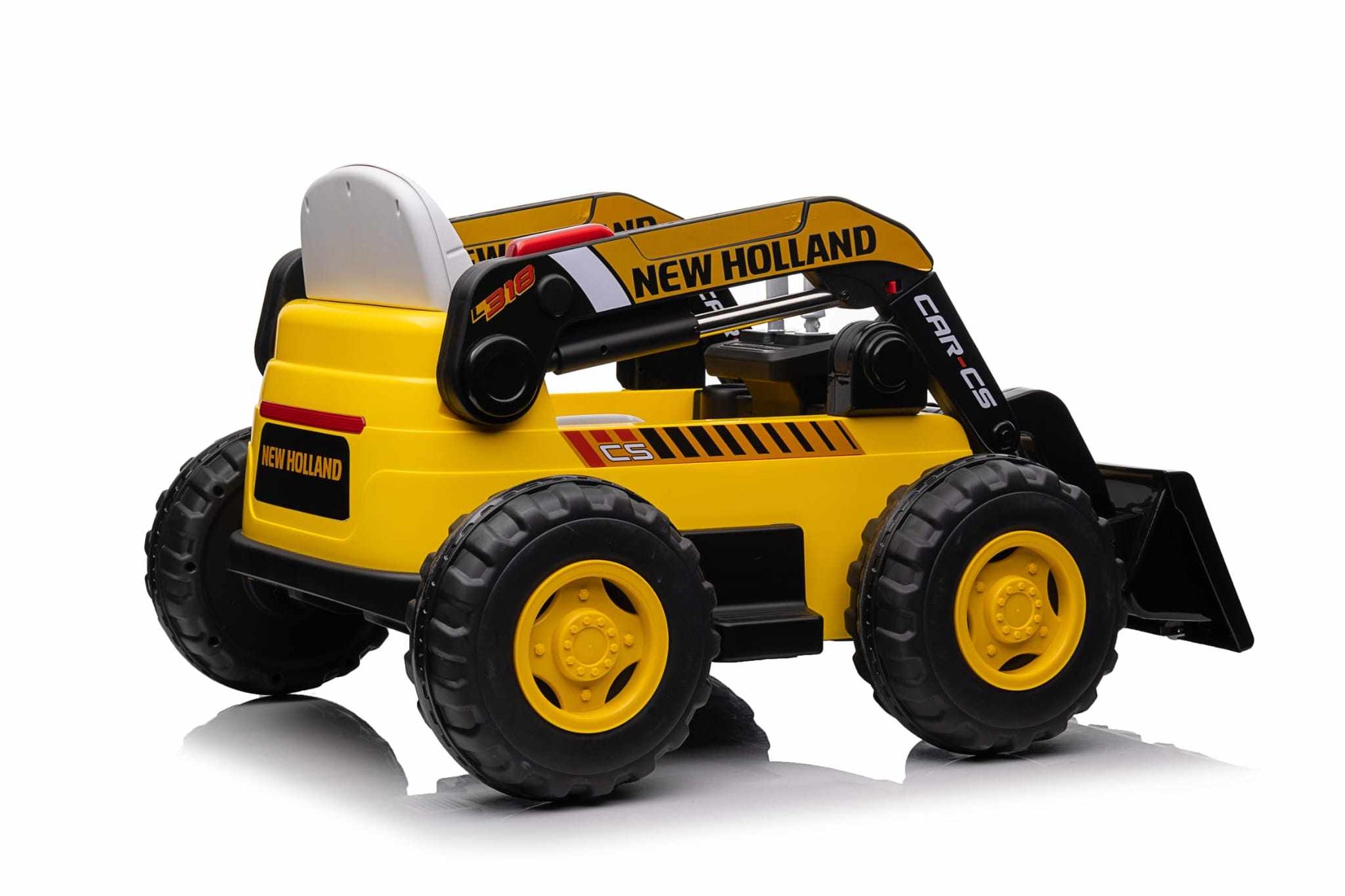 New Holland 4WD Ride-On Electric Bulldozer – Pre-Order Now with MP3, TF, USB & Parental Control - kidscars.ie