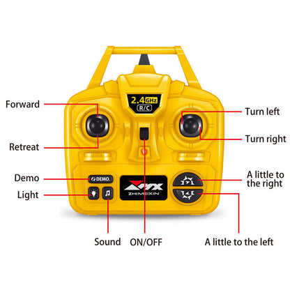 ZMX Engineering Cement Mixer Truck Toy with Remote Control - kidscars.ie - [Kids Electric Cars]