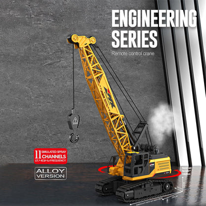 ZMX Engineering Crawler Crane Toy with Remote Control - kidscars.ie - [Kids Electric Cars]