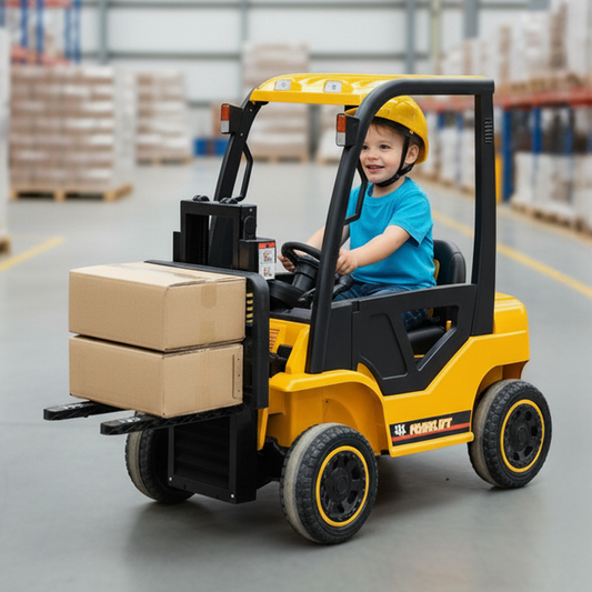 Kids Cars 12V Electric Forklift Ride On | 2-7 Years