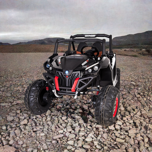 Kids Black 24V UTV Ride On Buggy | Off Road - kidscars.ie - [Kids Electric Cars]