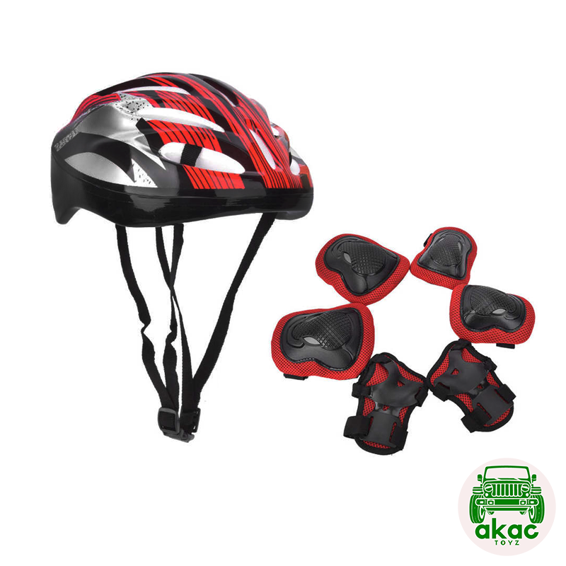 Helmet and Safety Pad Set - kidscars.ie - [Kids Electric Cars]