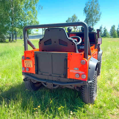 Landrover Defender Official 12V Ride On for Kids | Orange