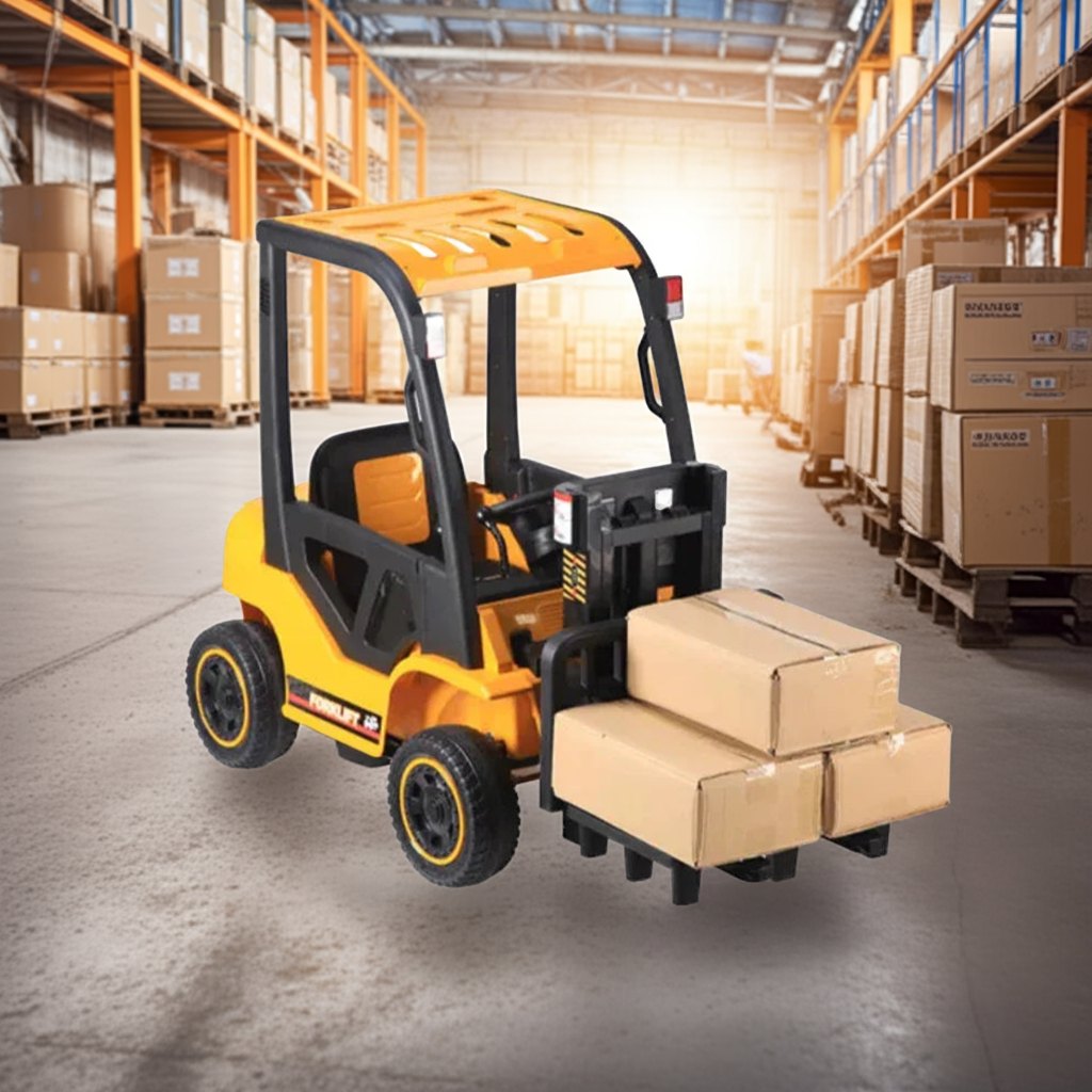 Kids Cars 12V Electric Forklift Ride On | 2-7 Years - kidscars.ie - [Kids Electric Cars]