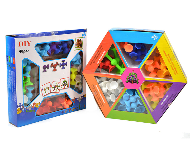 Pop Suckers Creative Building Toy (3 Years+) - kidscars.ie - [Kids Electric Cars]