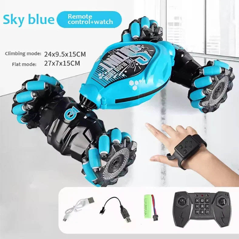 Remote Control Gesture Sensing RC Stunt Car (Ages 6+) - kidscars.ie - [Kids Electric Cars]