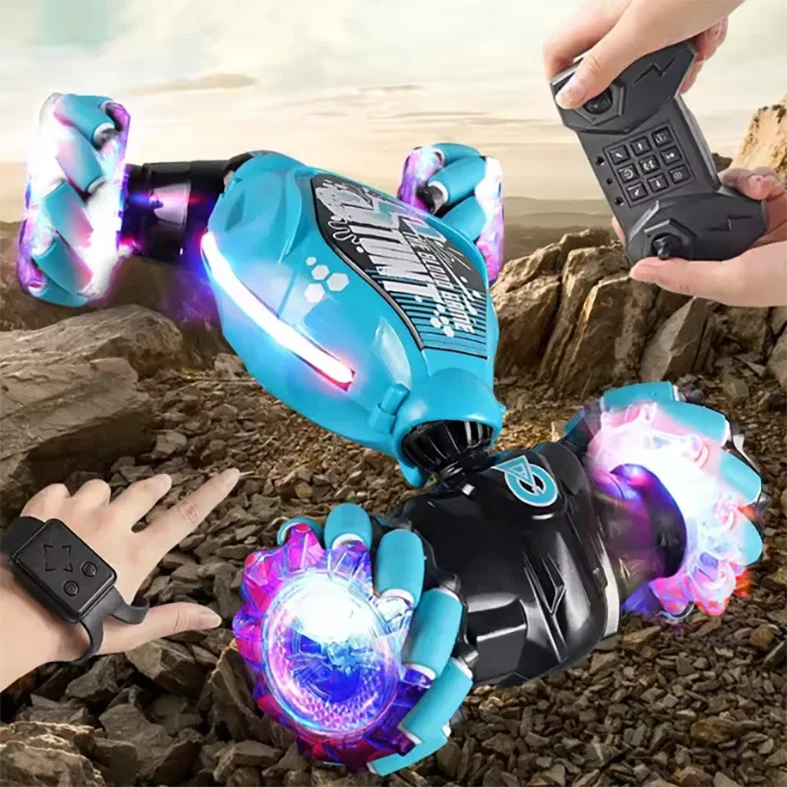 Remote Control Gesture Sensing RC Stunt Car (Ages 6+) - kidscars.ie - [Kids Electric Cars]