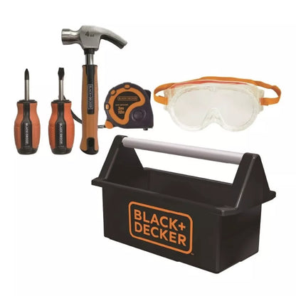 Black and Decker First Tool Box for Kids | U029-T05-BD - kidscars.ie - [Kids Electric Cars]