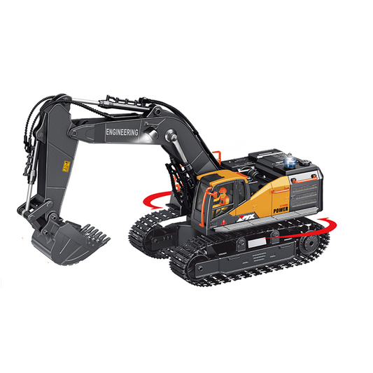 ZMX Engineering Excavator Toy with Remote Control - kidscars.ie - [Kids Electric Cars]