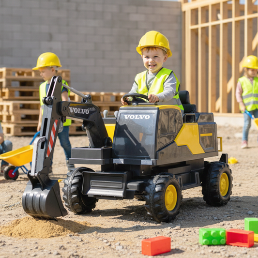 Volvo Electric Digger Ride On | 12V | 3-8 Years