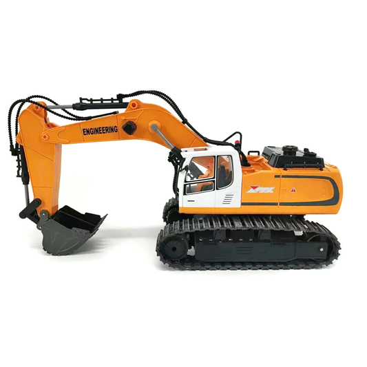 ZMX Engineering Excavator Construction Toy with Remote Control - kidscars.ie - [Kids Electric Cars]